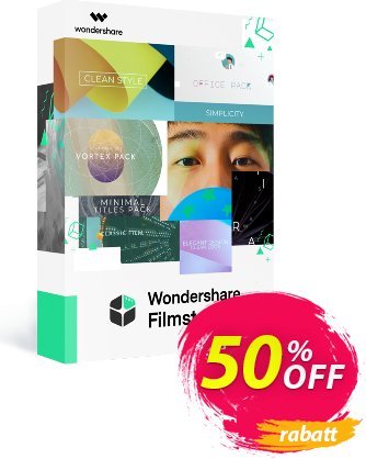 Wondershare Filmstock Coupon, discount 50% OFF Wondershare Filmstock, verified. Promotion: Wondrous discounts code of Wondershare Filmstock, tested & approved