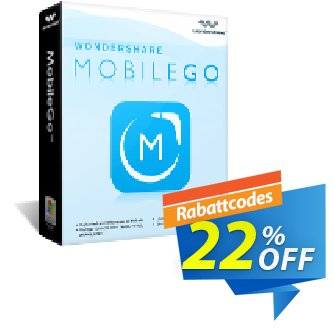 Wondershare MobileGo (MAC version) Coupon, discount Dr.fone 20% off. Promotion: 