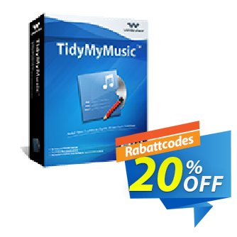 Wondershare Tidymymusic discount coupon Back to School 2024 - 