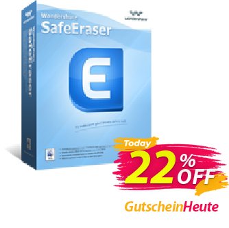 Wondershare SafeEraser for Mac Coupon, discount Back to School 2024. Promotion: 