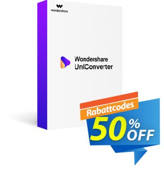 Wondershare UniConverter Perpetual Plan Coupon, discount 20% OFF Wondershare UniConverter Perpetual Plan, verified. Promotion: Wondrous discounts code of Wondershare UniConverter Perpetual Plan, tested & approved