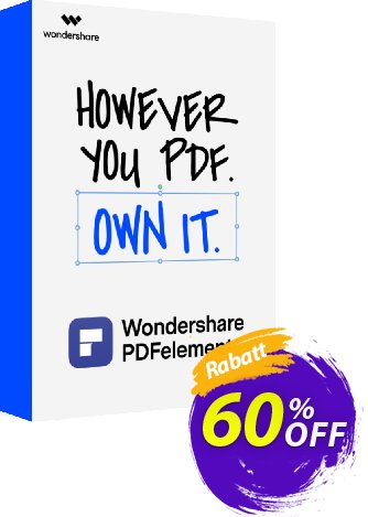 Wondershare PDFelement PRO for Mac (Perpetual License) discount coupon 60% OFF Wondershare PDFelement PRO for Mac (Perpetual License), verified - Wondrous discounts code of Wondershare PDFelement PRO for Mac (Perpetual License), tested & approved
