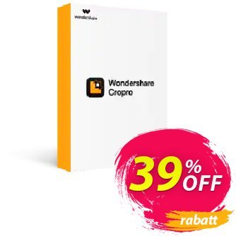 Wondershare Cropro Professional discount coupon 30% OFF Wondershare Cropro Professional, verified - Wondrous discounts code of Wondershare Cropro Professional, tested & approved