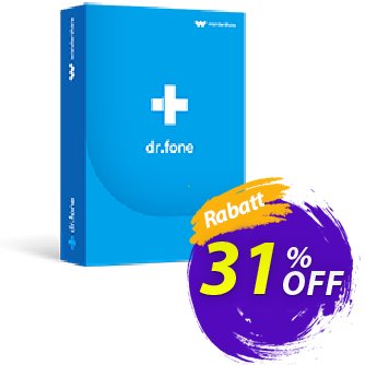 dr.fone - Repair (iOS) Coupon, discount Dr.fone all site promotion-30% off. Promotion: 30% Wondershare Software (8799)
