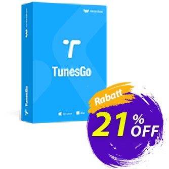 TunesGo (Suite) Lifetime License discount coupon Back to School 2024 - awful discount code of Wondershare TunesGo 2024