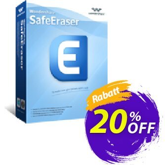 Wondershare SafeEraser (Business License) discount coupon Back to School 2024 - excellent discounts code of Wondershare SafeEraser for Windows(Business License) 2024