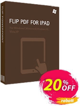 Flip PDF for iPad discount coupon A-PDF Coupon (9891) - 20% IVS and A-PDF