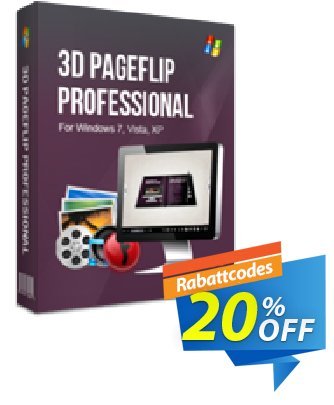 3DPageFlip Professional discount coupon A-PDF Coupon (9891) - 20% IVS and A-PDF