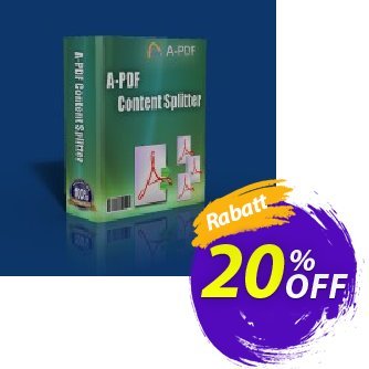 A-PDF Split discount coupon A-PDF Coupon (9891) - 20% IVS and A-PDF