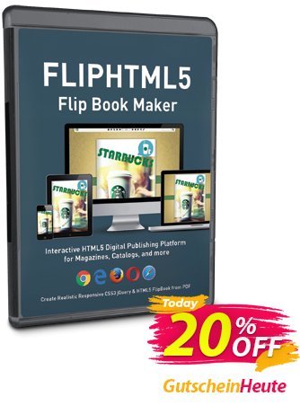 FlipHTML5 Pro discount coupon A-PDF Coupon (9891) - 20% IVS and A-PDF