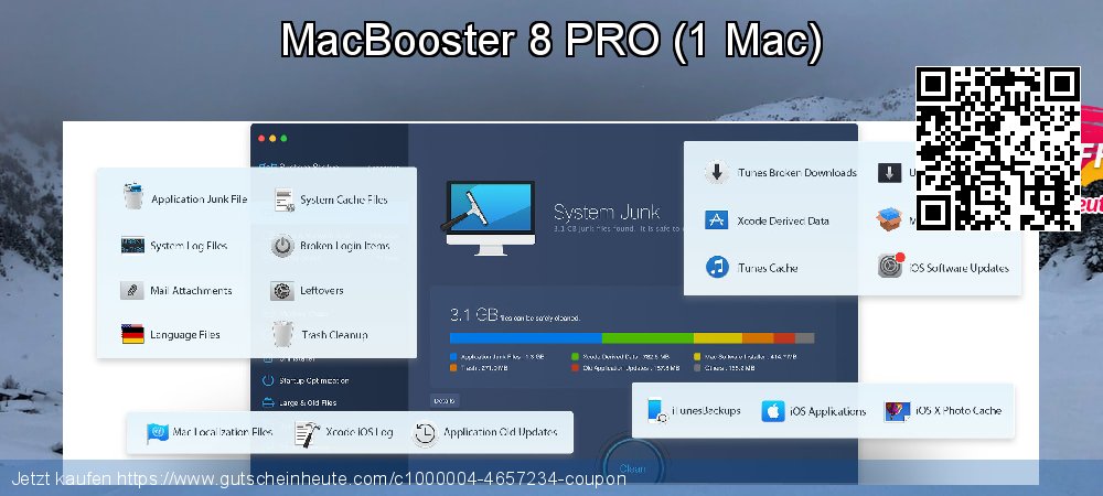 MacBooster 8 PRO - 1 Mac  formidable Rabatt Bildschirmfoto