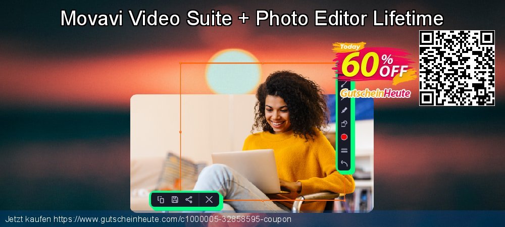 Movavi Video Suite + Photo Editor Lifetime Sonderangebote Sale Aktionen Bildschirmfoto