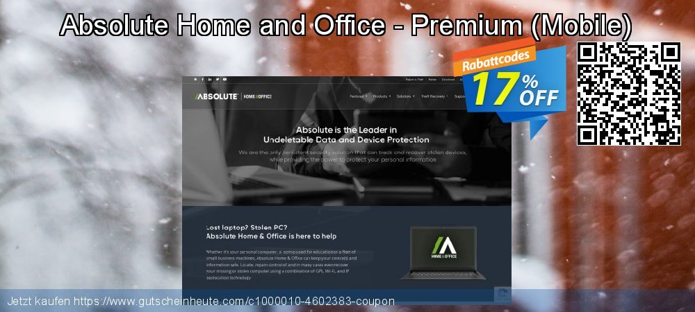 Absolute Home and Office - Premium - Mobile  uneingeschränkt Promotionsangebot Bildschirmfoto