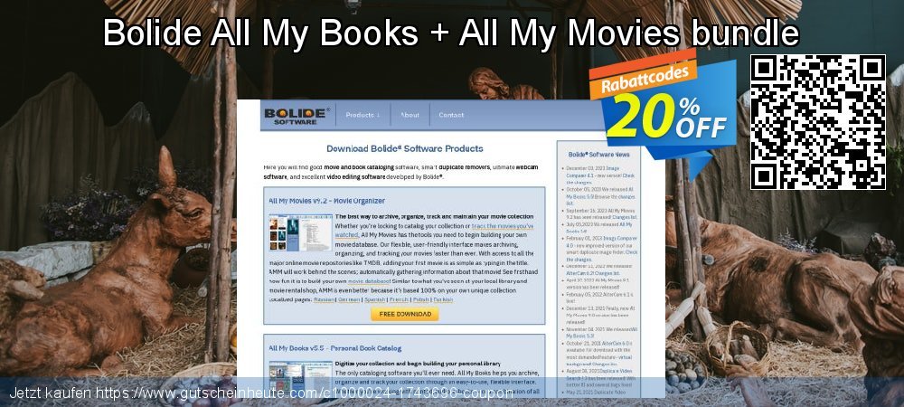 Bolide All My Books + All My Movies bundle super Diskont Bildschirmfoto