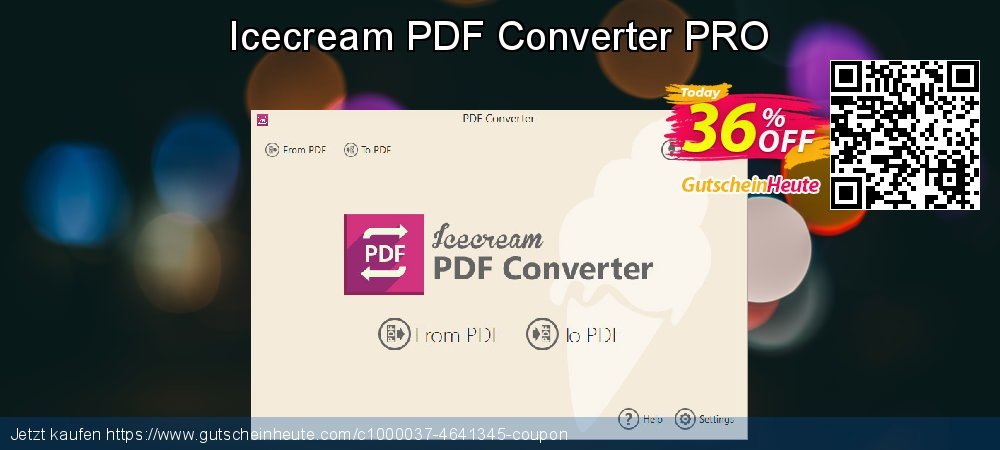 Icecream PDF Converter PRO wunderbar Preisnachlässe Bildschirmfoto