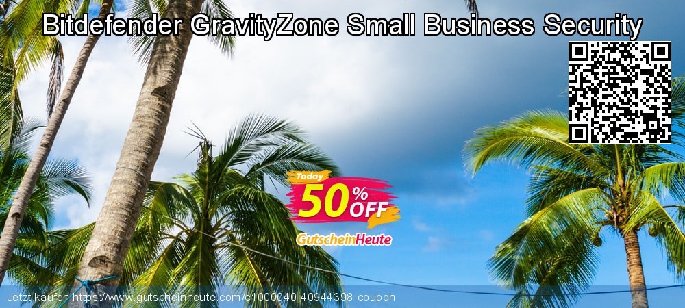 Bitdefender GravityZone Small Business Security wunderbar Diskont Bildschirmfoto