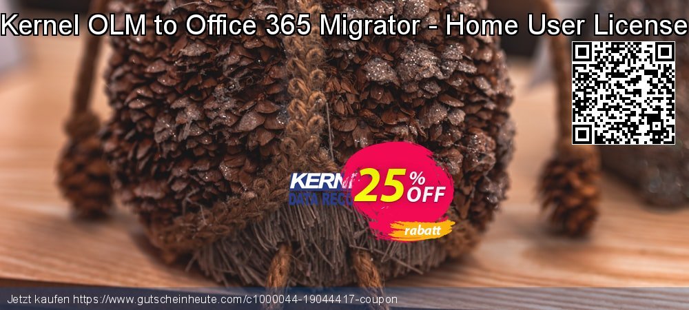 Kernel OLM to Office 365 Migrator - Home User License besten Sale Aktionen Bildschirmfoto