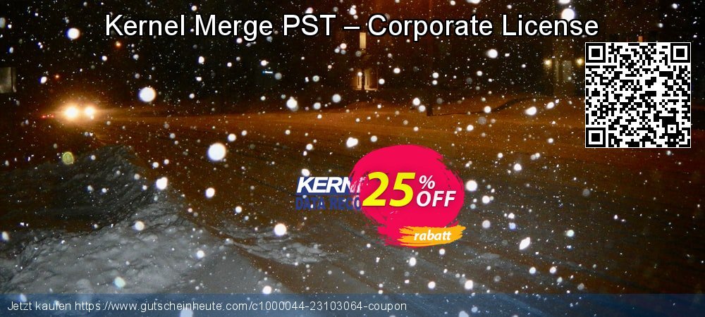 Kernel Merge PST – Corporate License fantastisch Sale Aktionen Bildschirmfoto