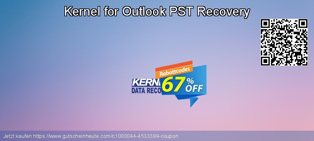 Kernel for Outlook PST Recovery beeindruckend Diskont Bildschirmfoto