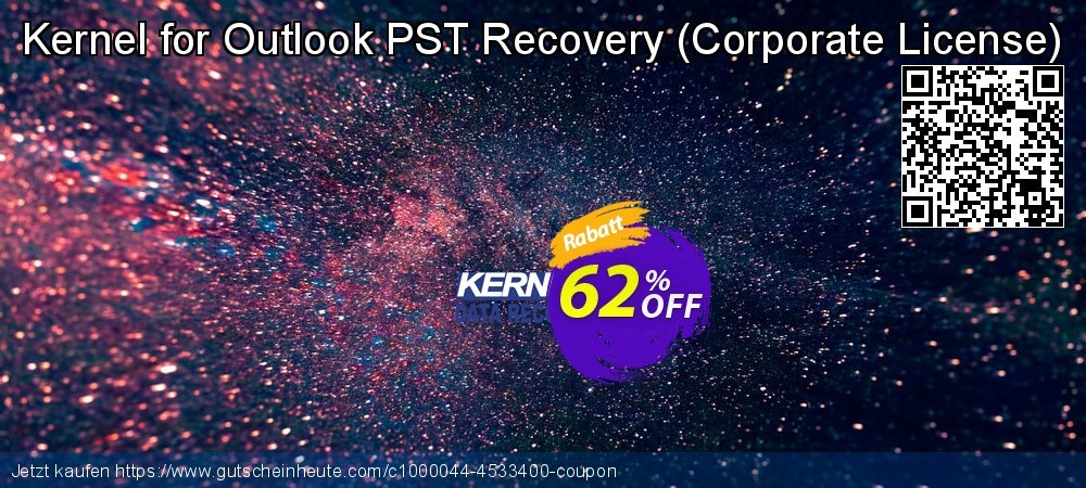 Kernel for Outlook PST Recovery - Corporate License  faszinierende Ermäßigung Bildschirmfoto