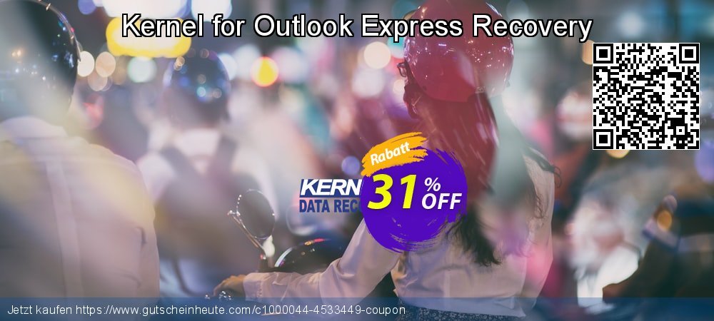Kernel for Outlook Express Recovery großartig Nachlass Bildschirmfoto