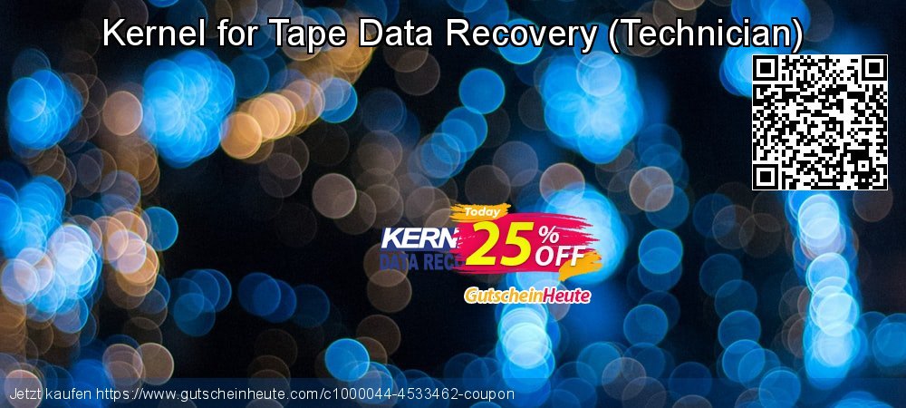 Kernel for Tape Data Recovery - Technician  faszinierende Ermäßigungen Bildschirmfoto