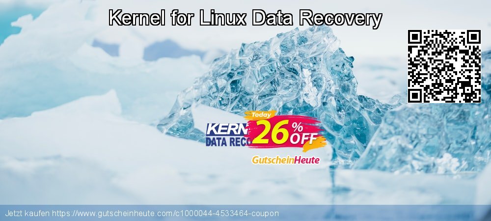 Kernel for Linux Data Recovery umwerfende Angebote Bildschirmfoto