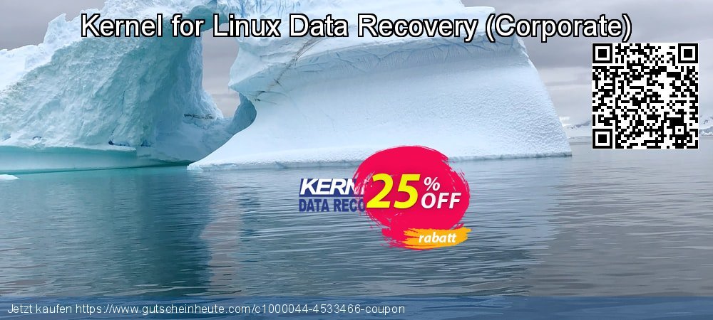Kernel for Linux Data Recovery - Corporate  aufregende Diskont Bildschirmfoto