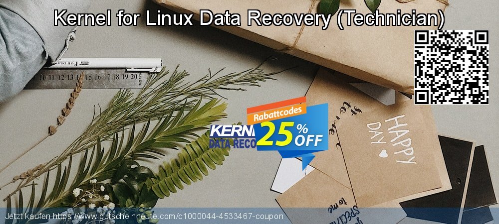 Kernel for Linux Data Recovery - Technician  aufregende Diskont Bildschirmfoto