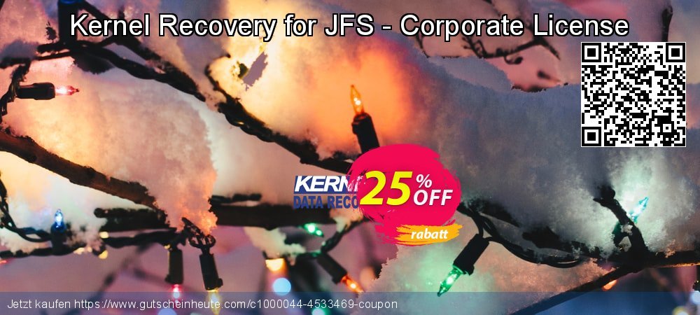 Kernel Recovery for JFS - Corporate License spitze Disagio Bildschirmfoto