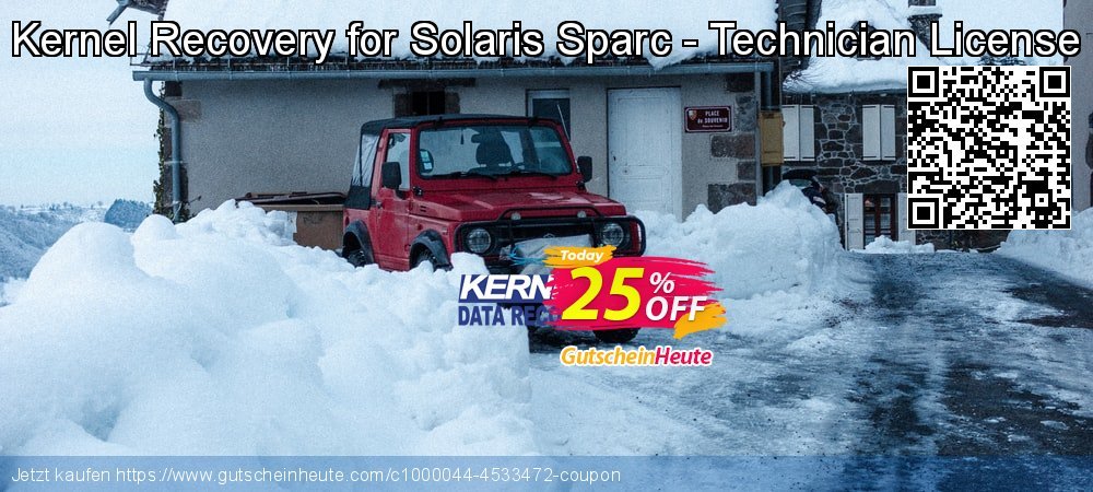Kernel Recovery for Solaris Sparc - Technician License uneingeschränkt Außendienst-Promotions Bildschirmfoto