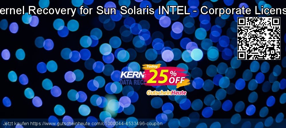 Kernel Recovery for Sun Solaris INTEL - Corporate License umwerfenden Ermäßigungen Bildschirmfoto
