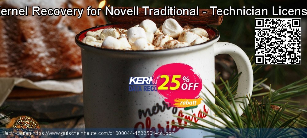 Kernel Recovery for Novell Traditional - Technician License klasse Diskont Bildschirmfoto