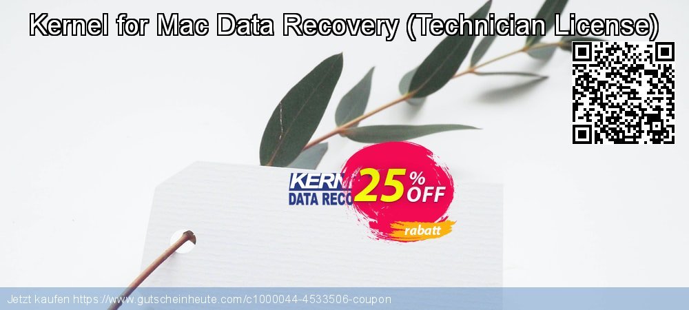 Kernel for Mac Data Recovery - Technician License  besten Außendienst-Promotions Bildschirmfoto