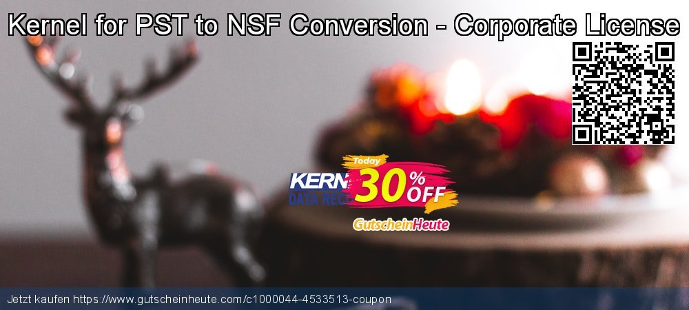 Kernel for PST to NSF Conversion - Corporate License atemberaubend Ermäßigungen Bildschirmfoto
