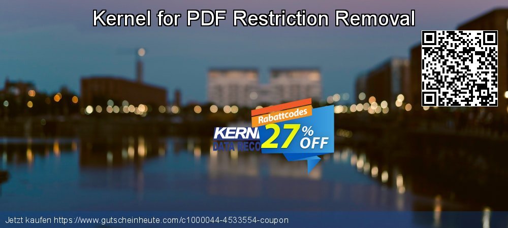Kernel for PDF Restriction Removal faszinierende Verkaufsförderung Bildschirmfoto