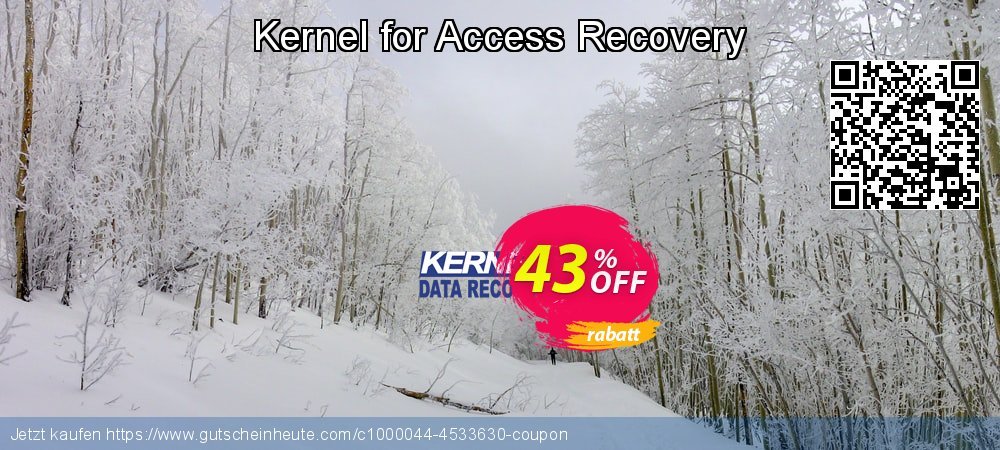 Kernel for Access Recovery Sonderangebote Rabatt Bildschirmfoto