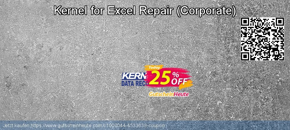 Kernel for Excel Repair - Corporate  super Ermäßigung Bildschirmfoto