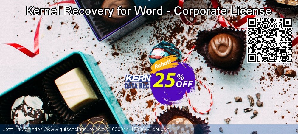 Kernel Recovery for Word - Corporate License verwunderlich Preisnachlass Bildschirmfoto