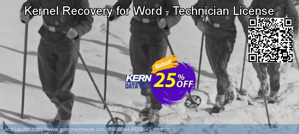Kernel Recovery for Word - Technician License toll Förderung Bildschirmfoto