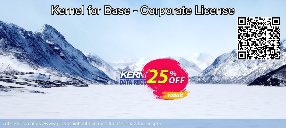 Kernel for Base - Corporate License spitze Ermäßigung Bildschirmfoto