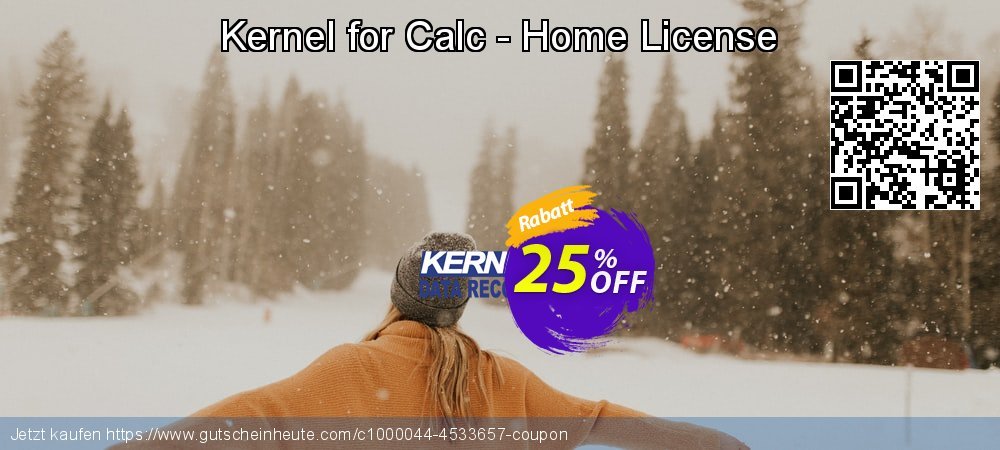 Kernel for Calc - Home License uneingeschränkt Ausverkauf Bildschirmfoto