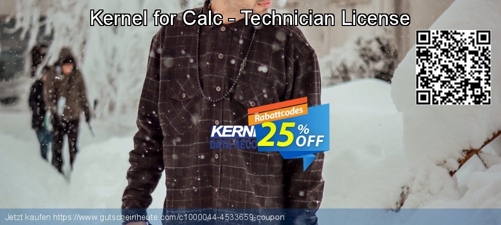 Kernel for Calc - Technician License ausschließlich Außendienst-Promotions Bildschirmfoto