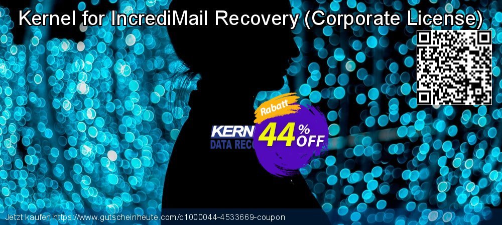 Kernel for IncrediMail Recovery - Corporate License  super Promotionsangebot Bildschirmfoto