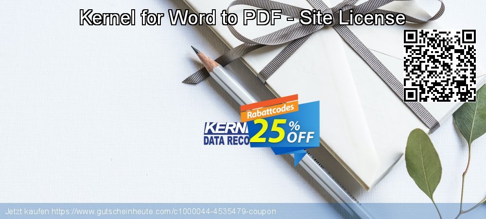 Kernel for Word to PDF - Site License umwerfende Preisreduzierung Bildschirmfoto
