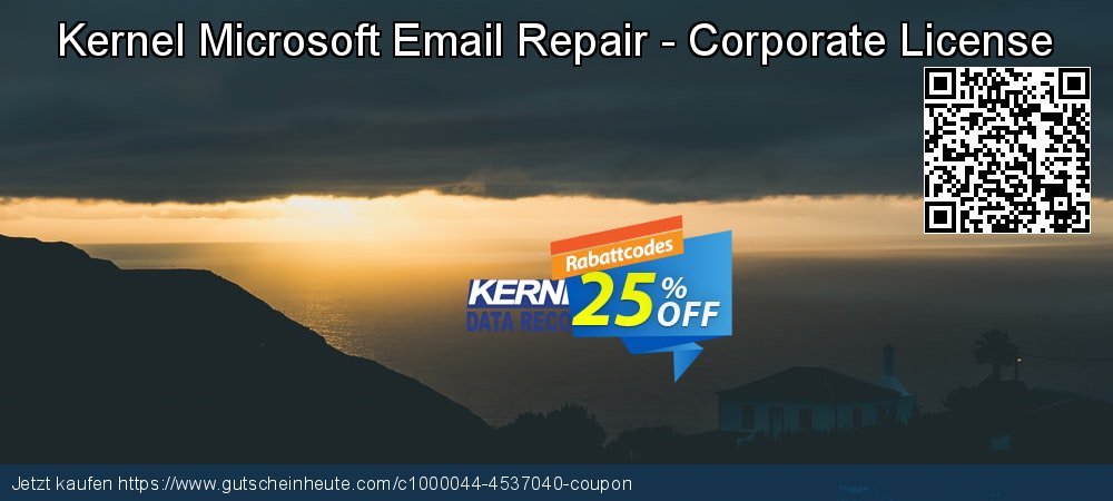 Kernel Microsoft Email Repair - Corporate License besten Verkaufsförderung Bildschirmfoto