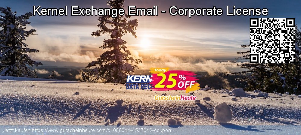 Kernel Exchange Email - Corporate License erstaunlich Außendienst-Promotions Bildschirmfoto
