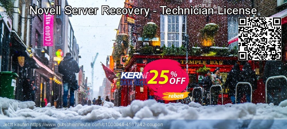 Novell Server Recovery - Technician License aufregende Nachlass Bildschirmfoto