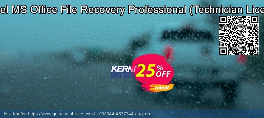Kernel MS Office File Recovery Professional - Technician License  spitze Ermäßigung Bildschirmfoto