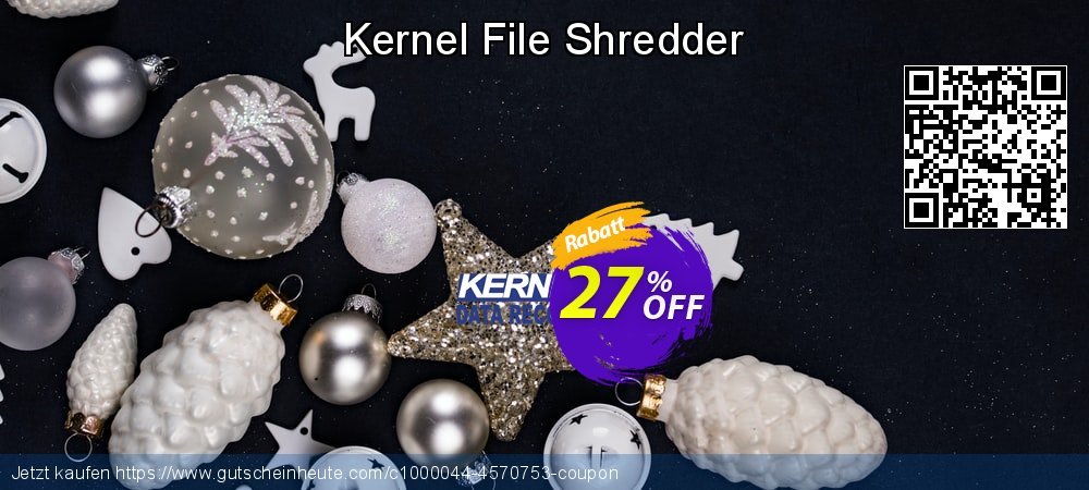 Kernel File Shredder Exzellent Außendienst-Promotions Bildschirmfoto